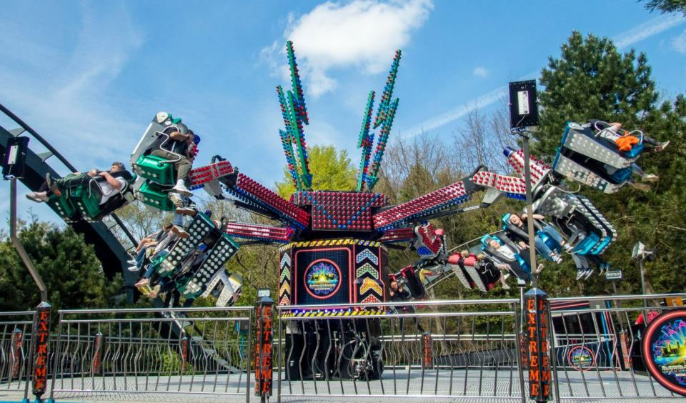 The 80s fairground-inspired rides have become popular since their introduction