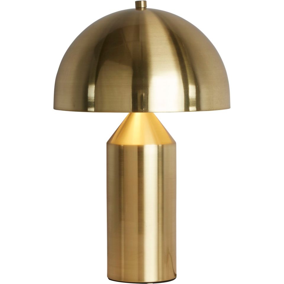 We love the brass finish on this chic mushroom lamp from The Range