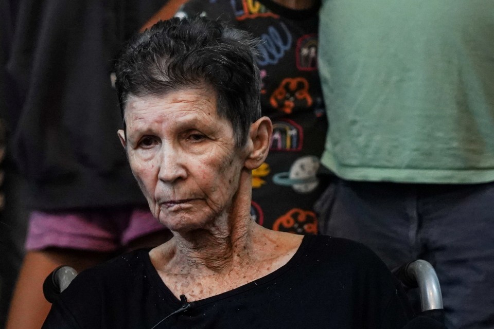 An Israeli grandmother released by Hamas on Monday shared the 'hell' she went through while imprisoned in the 'spider web' of tunnels