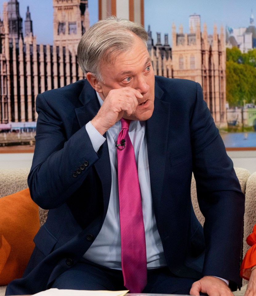 Editorial use only Mandatory Credit: Photo by Ken McKay/ITV/Shutterstock (14211482au) Ed Balls 'Good Morning Britain' TV show, London, UK - 15 Nov 2023