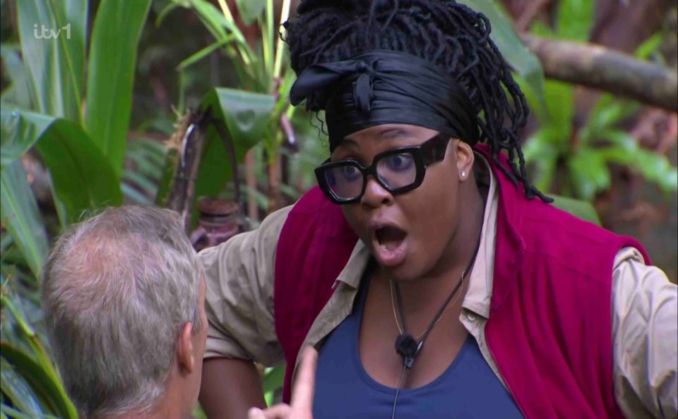 Nella Rose has been accused of faking her jungle fears