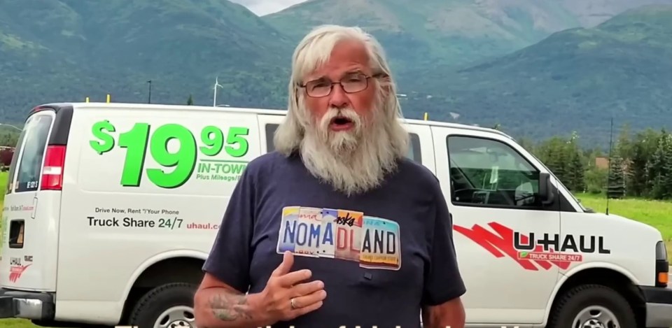 Bobby showed viewers how he turned a rental van into an 'apartment on wheels' for £290