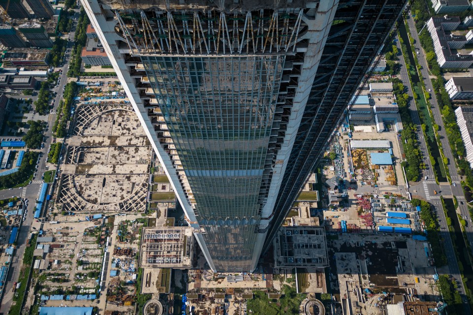 It would have been the fifth-tallest building in the world if construction was completed