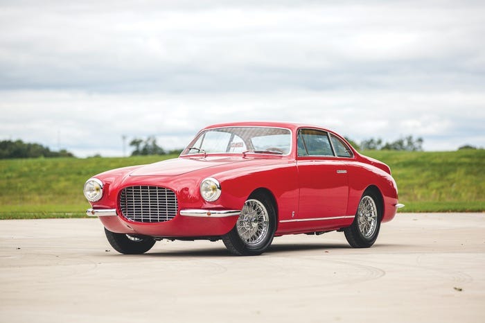 1954 Fiat 8V Coupe by Vignale