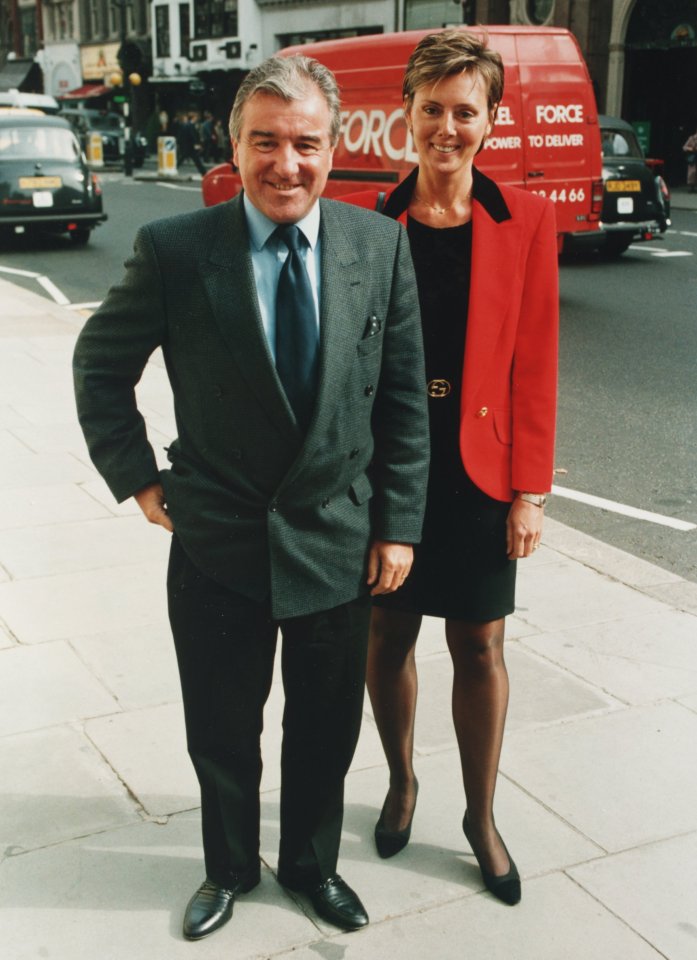 Terry Venables met his wife Yvette in a pub in Chingford