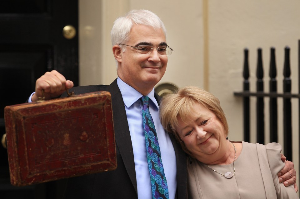 Alistair Darling has died leaving his family behind