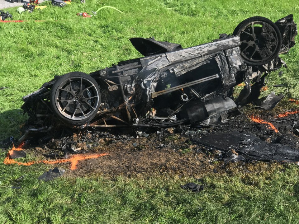 Richard Hammond is airlifted to hospital following a crash on a Swiss hill climb