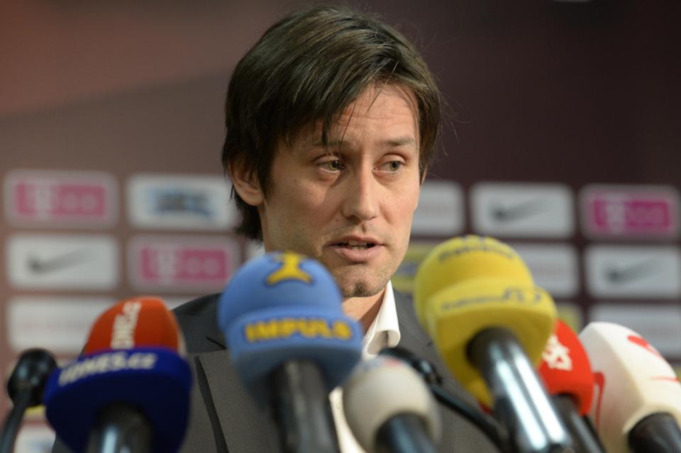 Tomas Rosicky is working at Sparta Prague