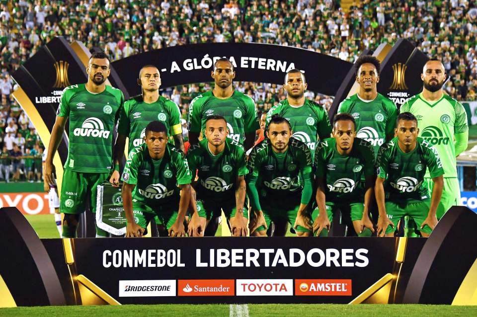 Chapecoense have rebuilt and now play in the second tier