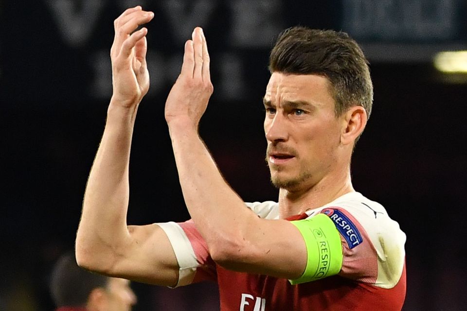 Laurent Koscielny left Arsenal in 2019