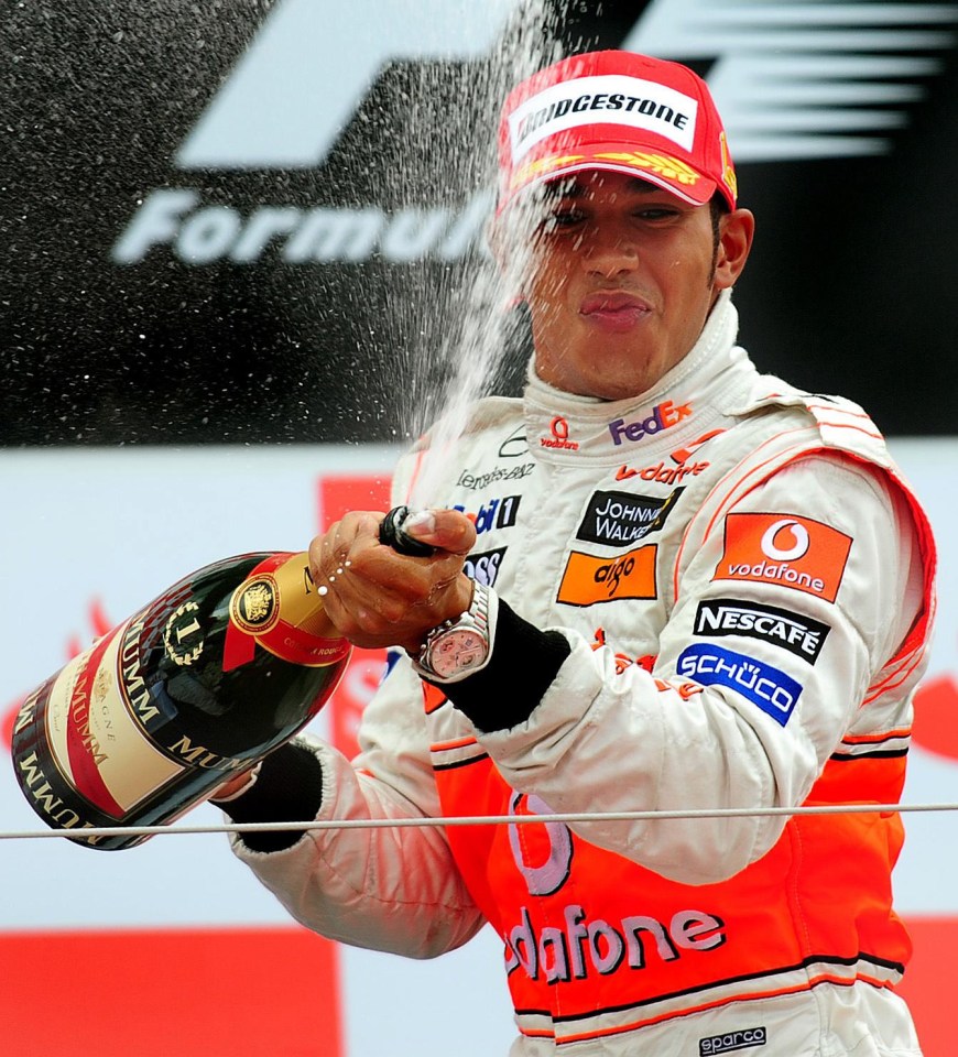 Hamilton won his first world championship at McLaren in 2008