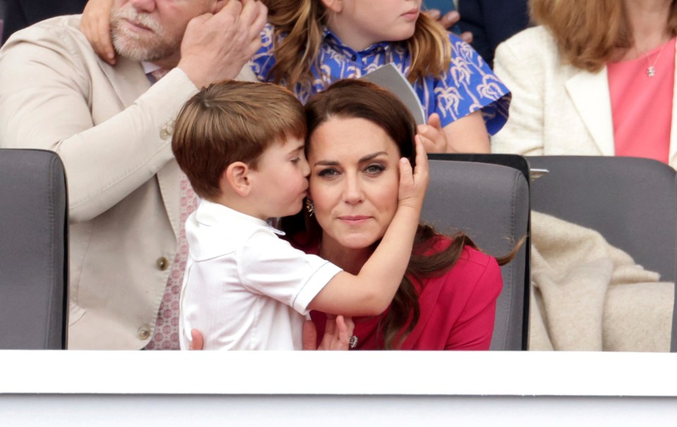 Princess Kate says son Louis has been using a 'feelings wheel' to communicate his emotions