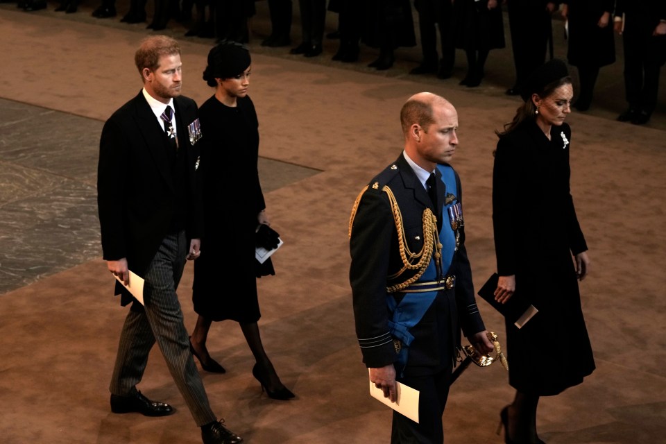 Harry was allegedly ignored by brother William on the day of the Queen's death