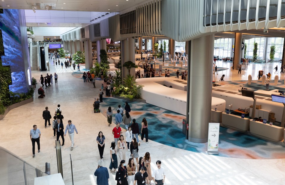 The new terminal will allow another 5million passengers a year