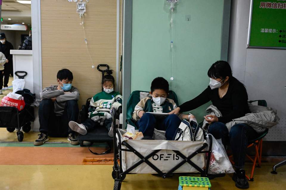 Children are reportedly waiting hours to be seen at hospitals