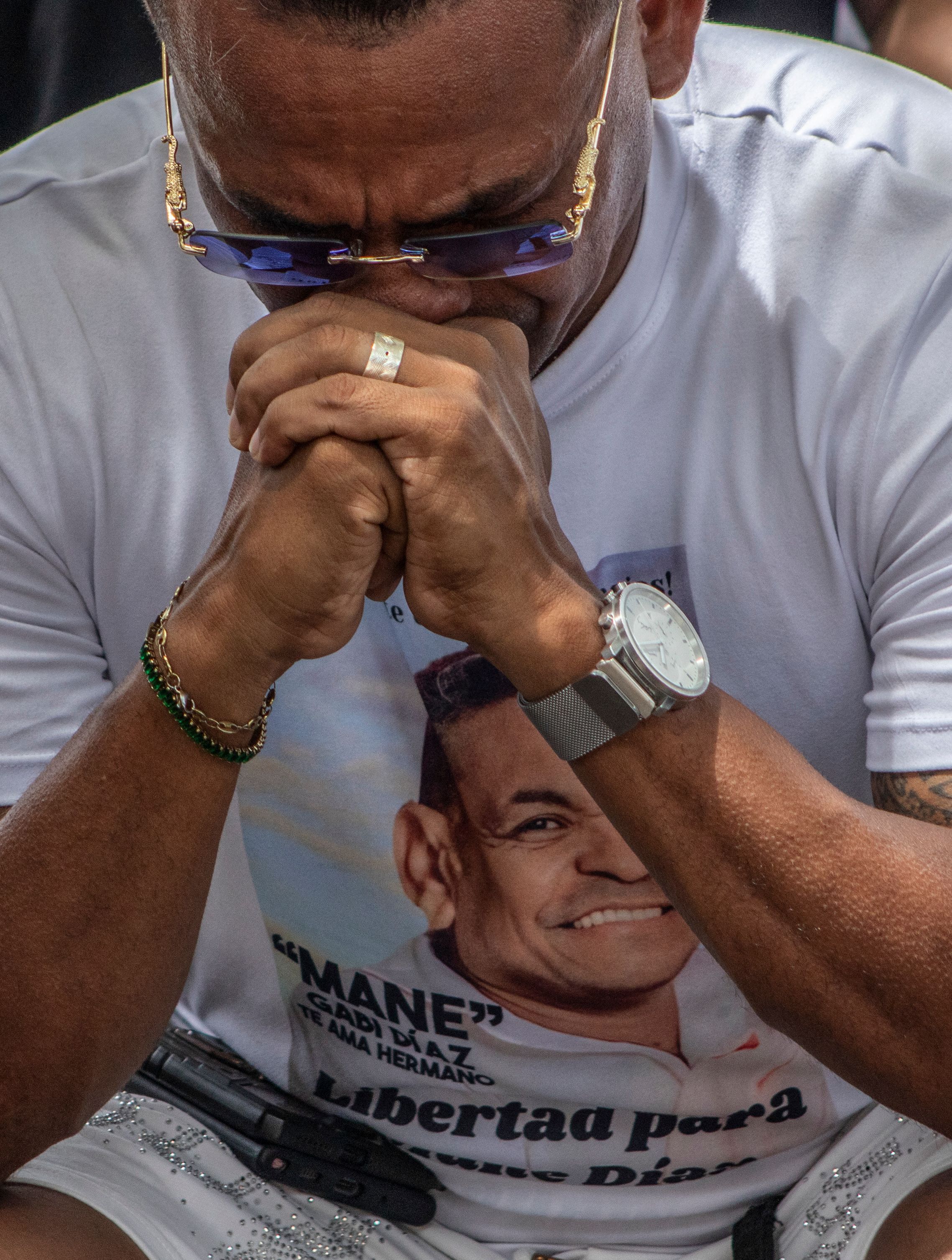 The devastated brother of the 58-year-old, Gabriel Diaz has begged kidnappers to release him