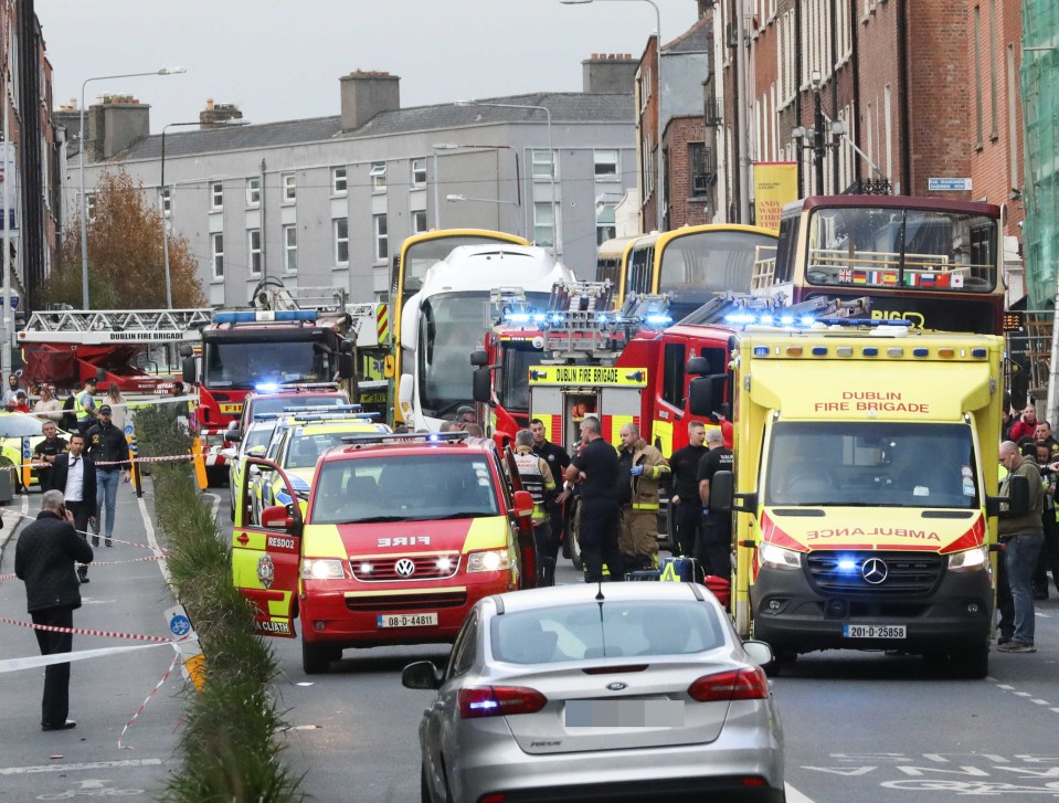 It comes after police swarmed the city centre around 1pm after an alleged knifeman started attacking schoolchildren