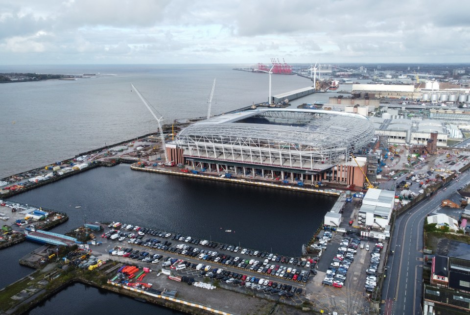 The £500m arena at Bramley-Moore Dock is set to hold 53,000 fans