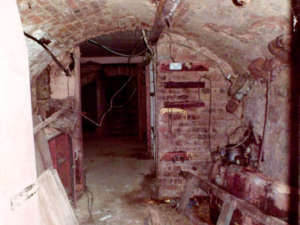 They could be linked to haunted underground tunnels