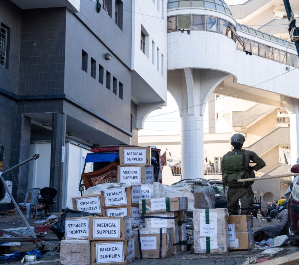 Israel said they have successfully delivered medical aid to al Shifa Hospital today