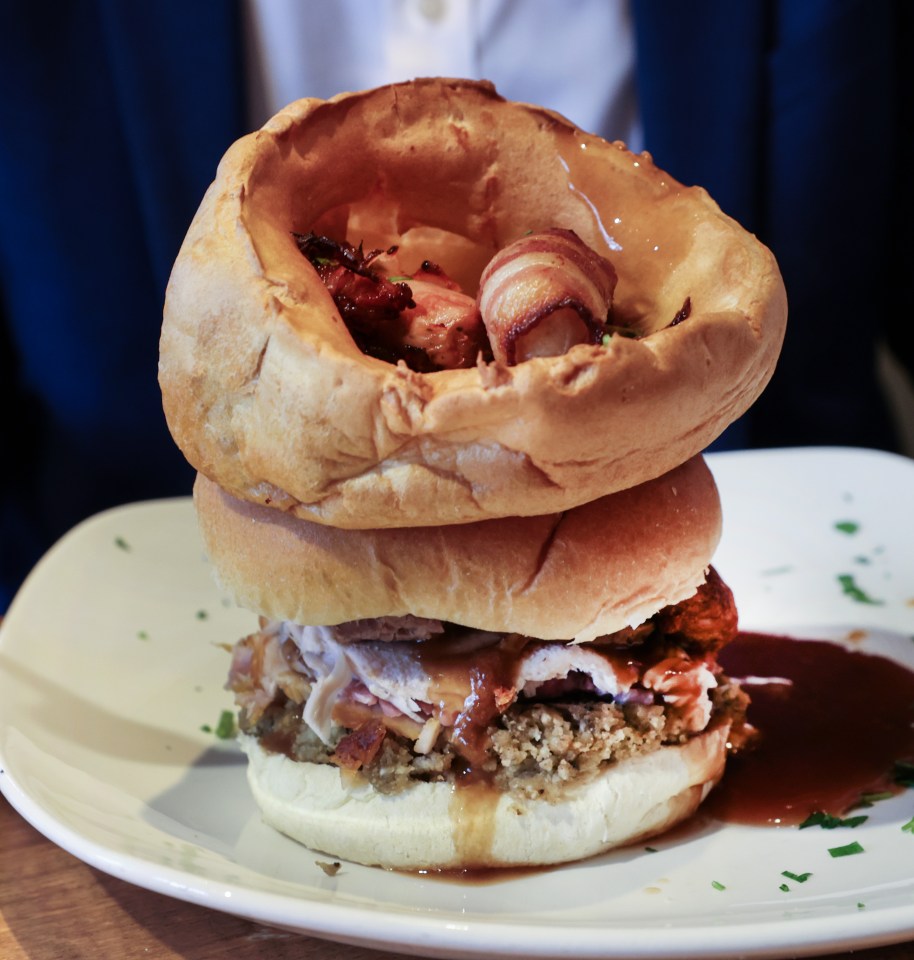 The Toby Carvery's roast sandwich has absolutely everything, including gravy