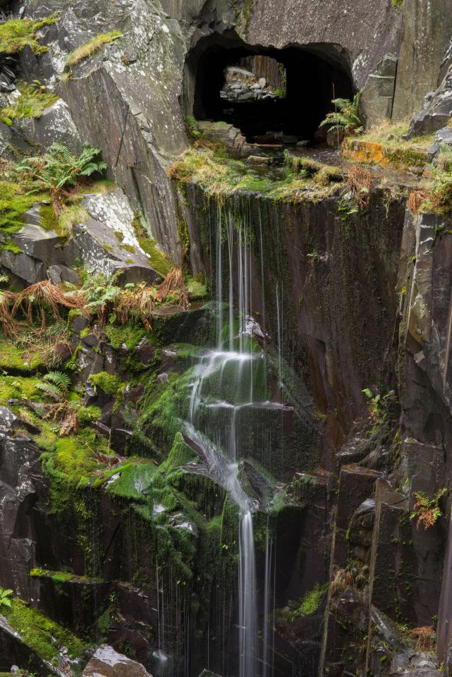 The slate quarry has been used to film Hollywood blockbusters like Tomb Raider