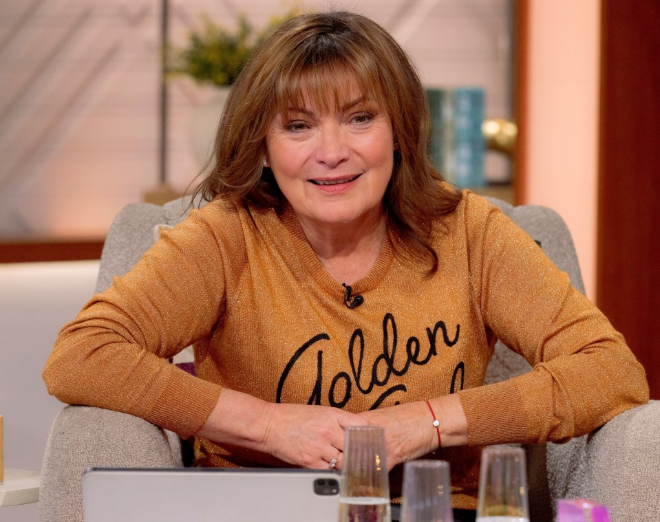 Lorraine made a few comments about Nigel stripping off