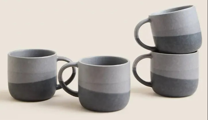 Marks and Spencer is selling a set of mugs at a big discount