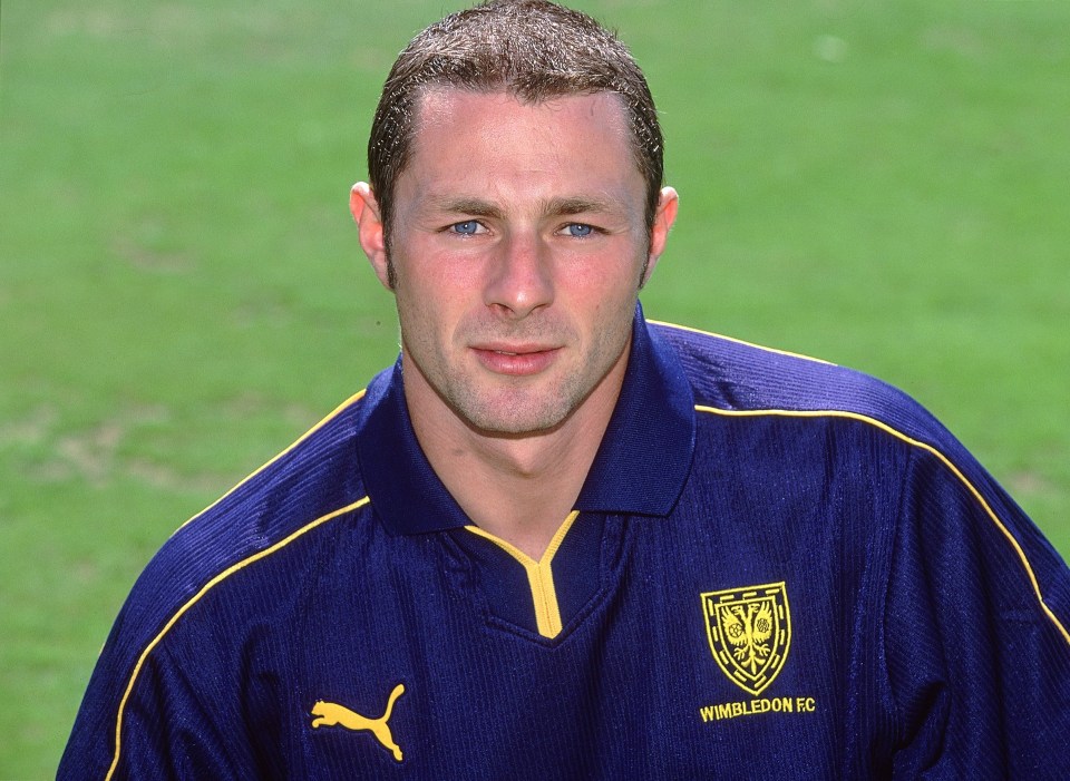 Ainsworth played 10 Premier League games for Wimbledon