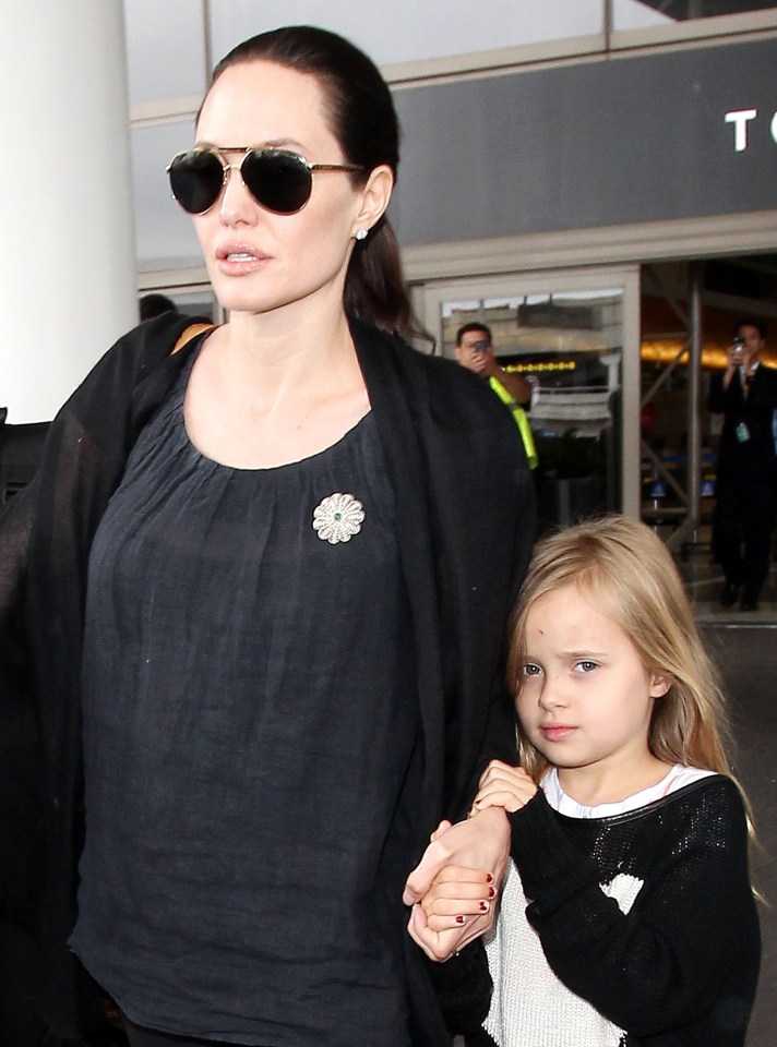 Jolie took a year off work to be with her kids following her split from Brad