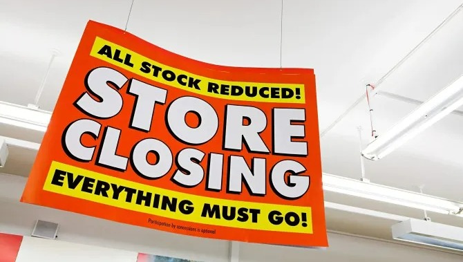 The retailer has already shut down eight shops earlier in the year