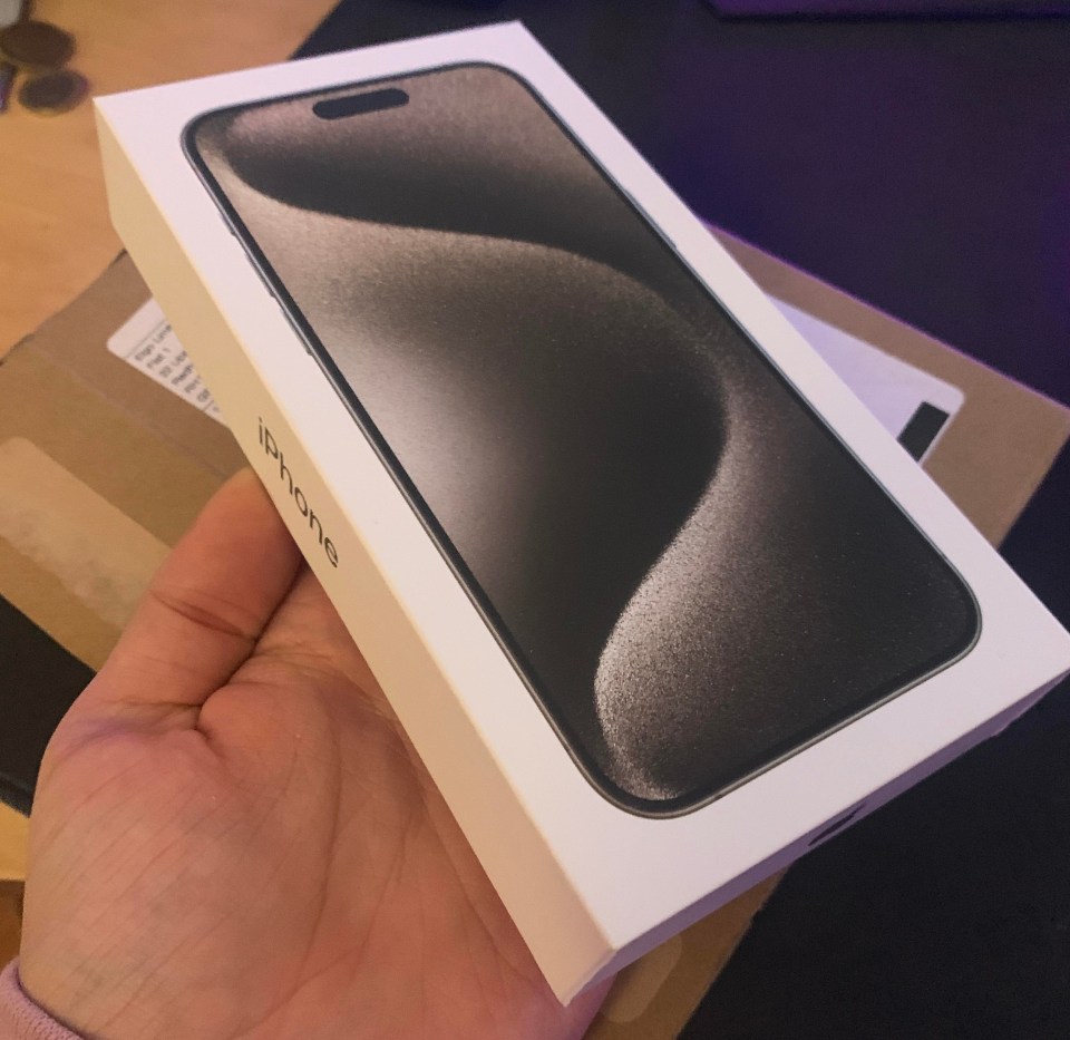 The fake iPhone 15 Pro Max looks real enough from the outside