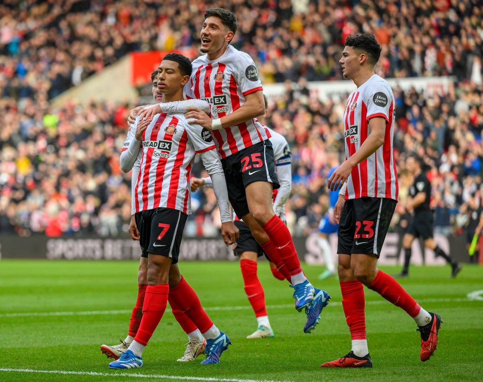 Sunderland are currently sixth in the Championship and occupying the final play-off position