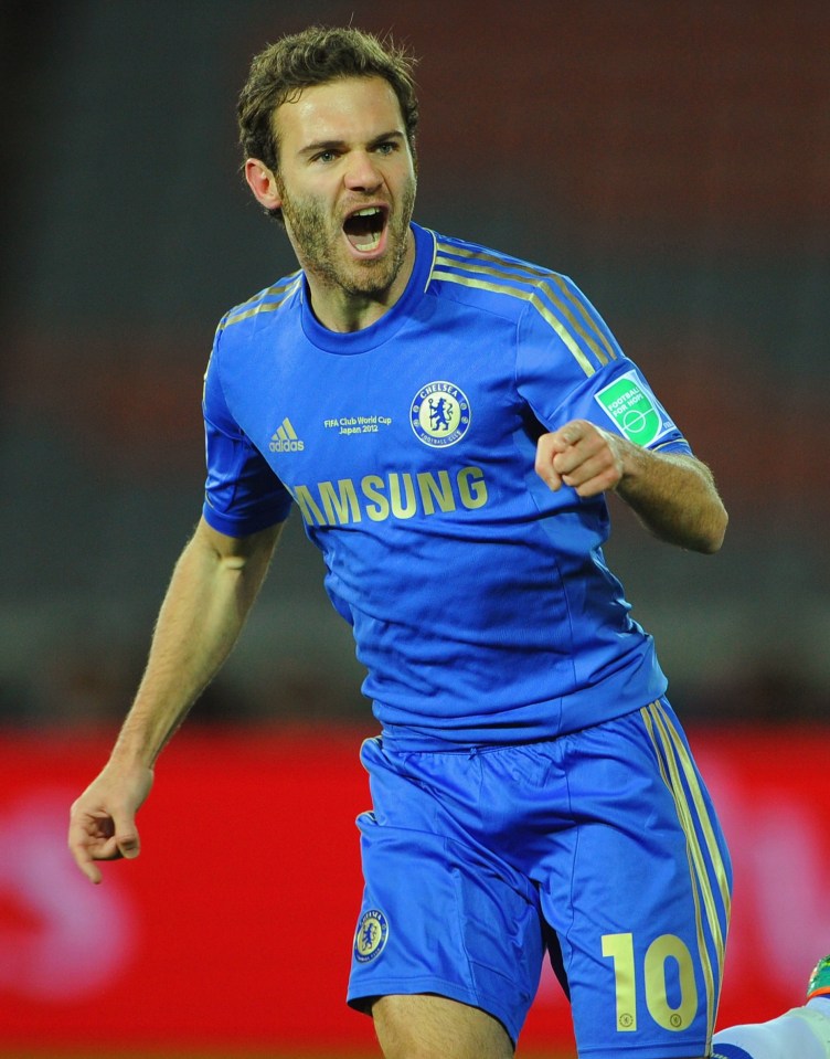 Mata won the Champions League with Chelsea back in 2012