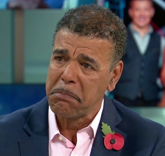 Chris Kamara broke down in tears live on Good Morning Britain