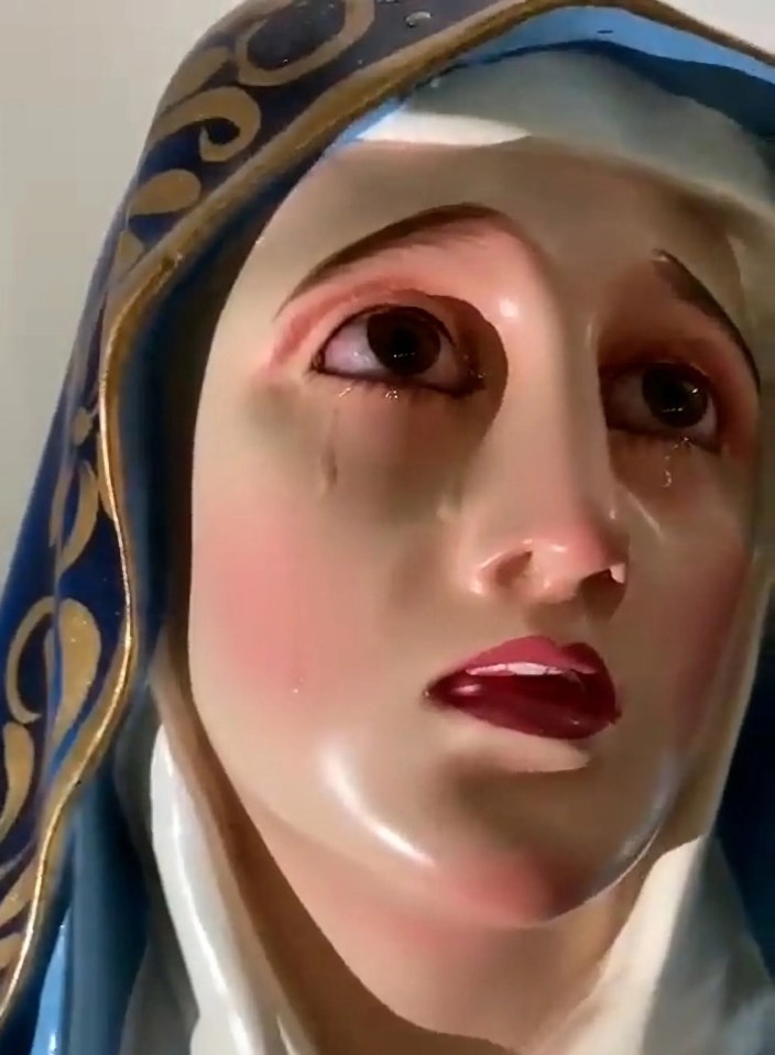 Some residents claim the Virgin's tears are linked to the rise of violence in the region