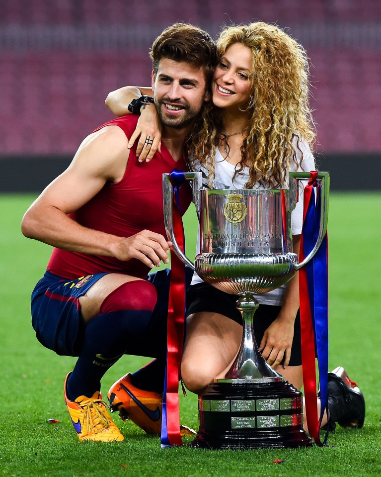 Former Barcelona footballer Gerard Pique and Shakira were together 11 years and share two sons