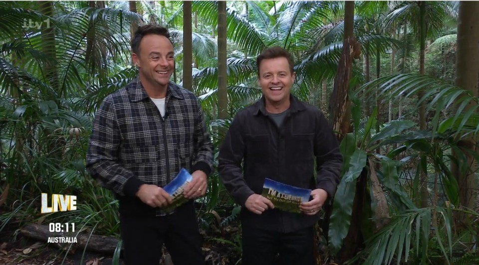 Even Ant and Dec were left in hysterics at the incident