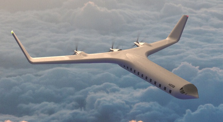 Joe Doucet's concept for an all-electric plane