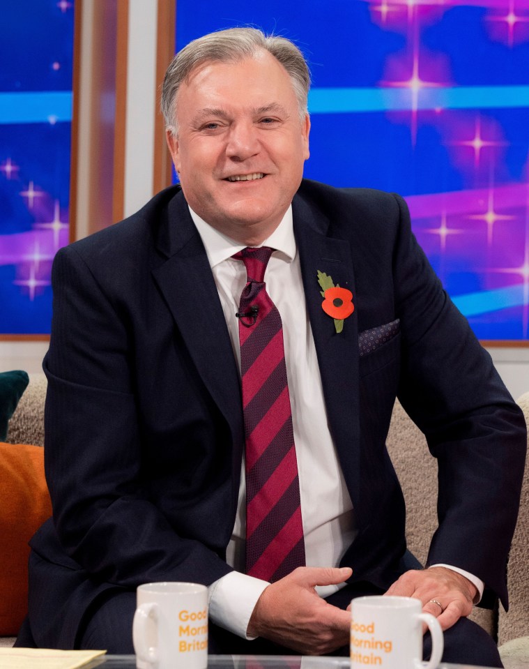 Good Morning Britain's Ed Balls has revealed a bizarre feud with a Girls Aloud star