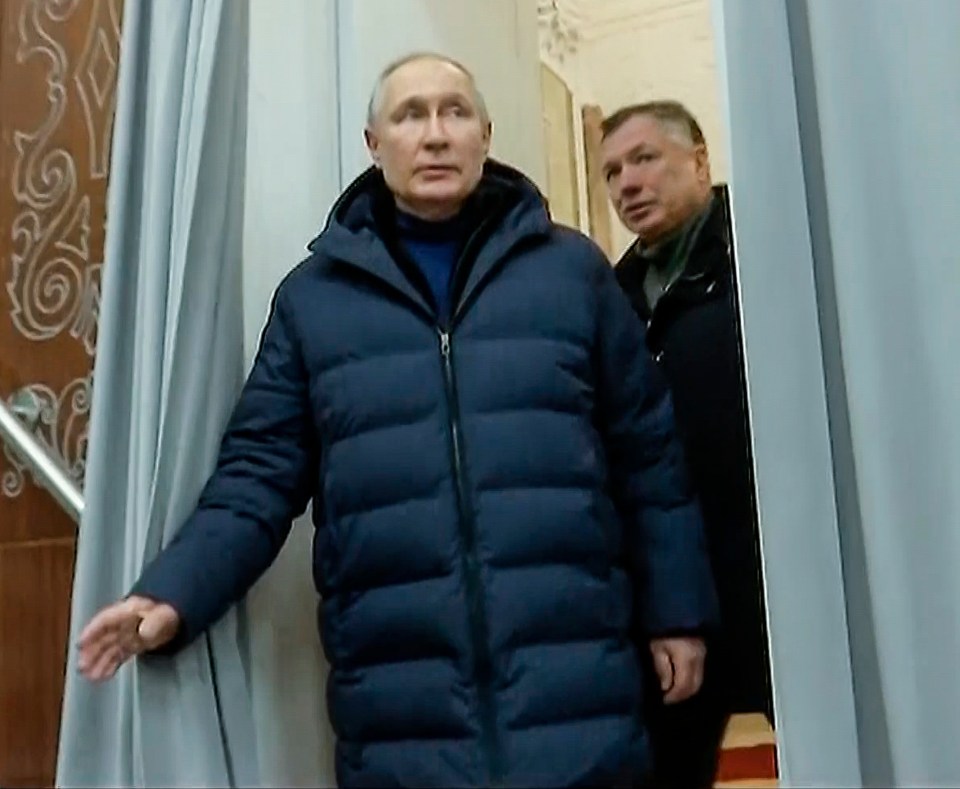 Suspicions over a body double rise as this Putin is said to only be a 40 per cent match, and there is just a 18 per cent match between the second two images