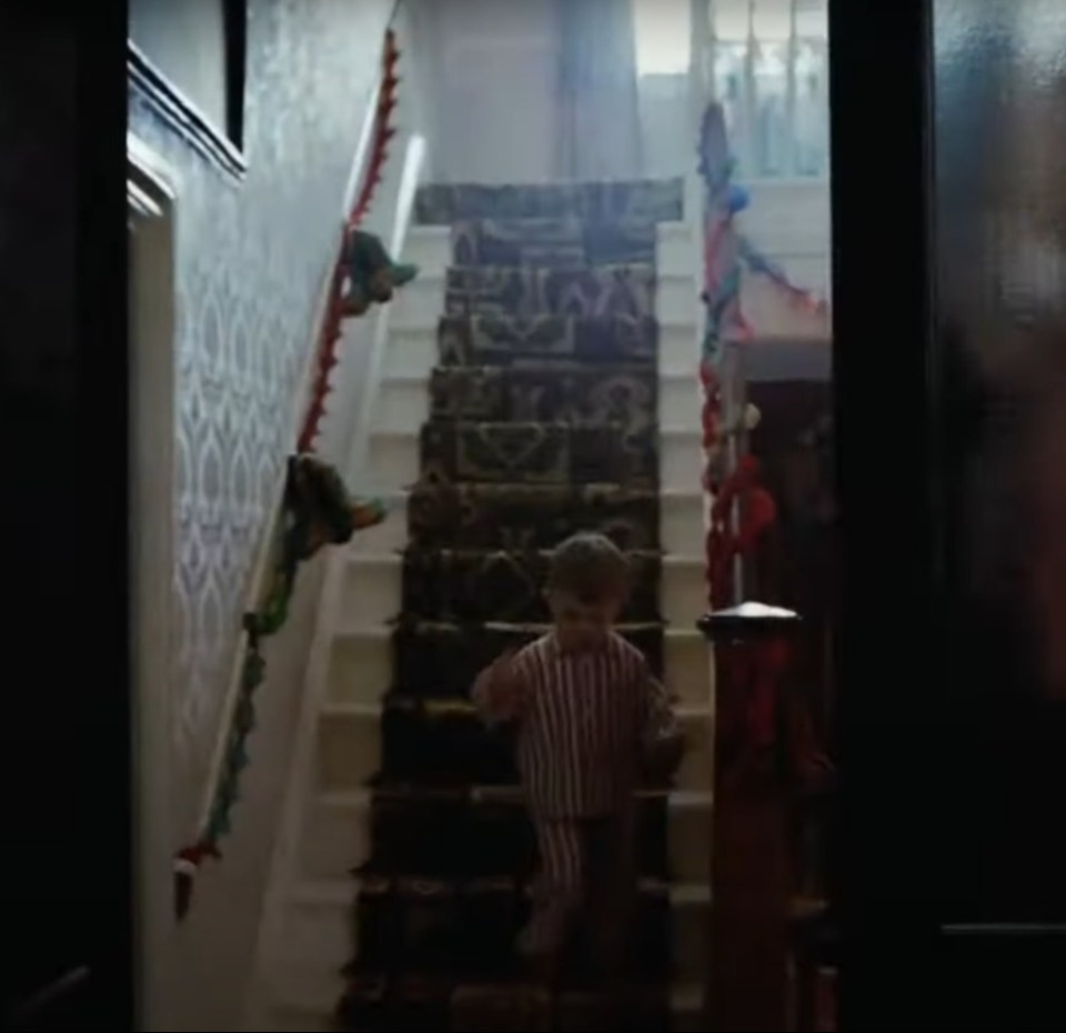 Freddie had to run down the stairs '30 times' while filming the advert