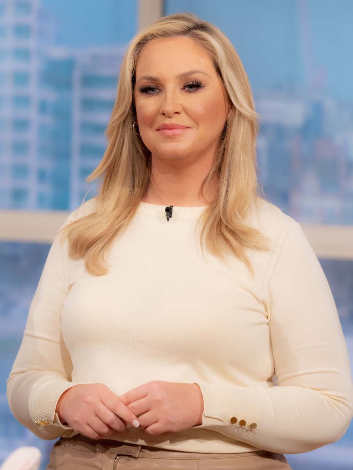 Editorial use only..Mandatory Credit: Photo by Ken McKay/ITV/Shutterstock (13770030aa)..Josie Gibson..'This Morning' TV show, London, UK - 16 Feb 2023