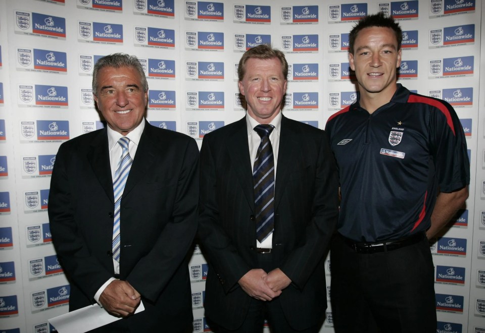 Venables returned to the England set-up as an assistant to Steve McClaren