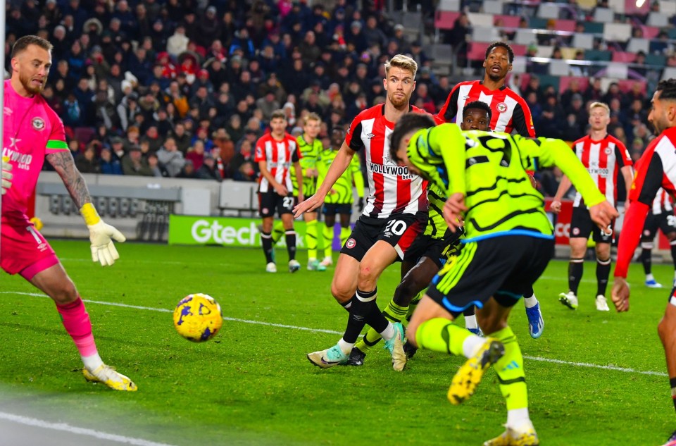 Kai Havertz scored a last-gasp winner in Arsenal's triumph over Brentford