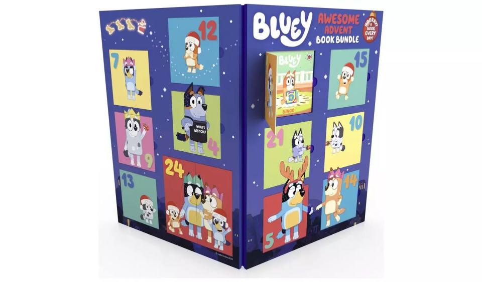 Bluey Awesome Book Advent Calendar