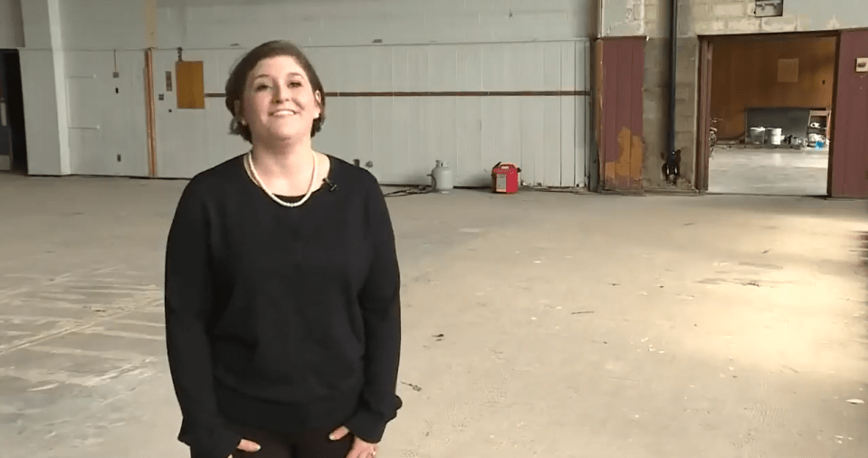 Kynsey Gergley began the renovations in 2019 before handing the project over to her dad