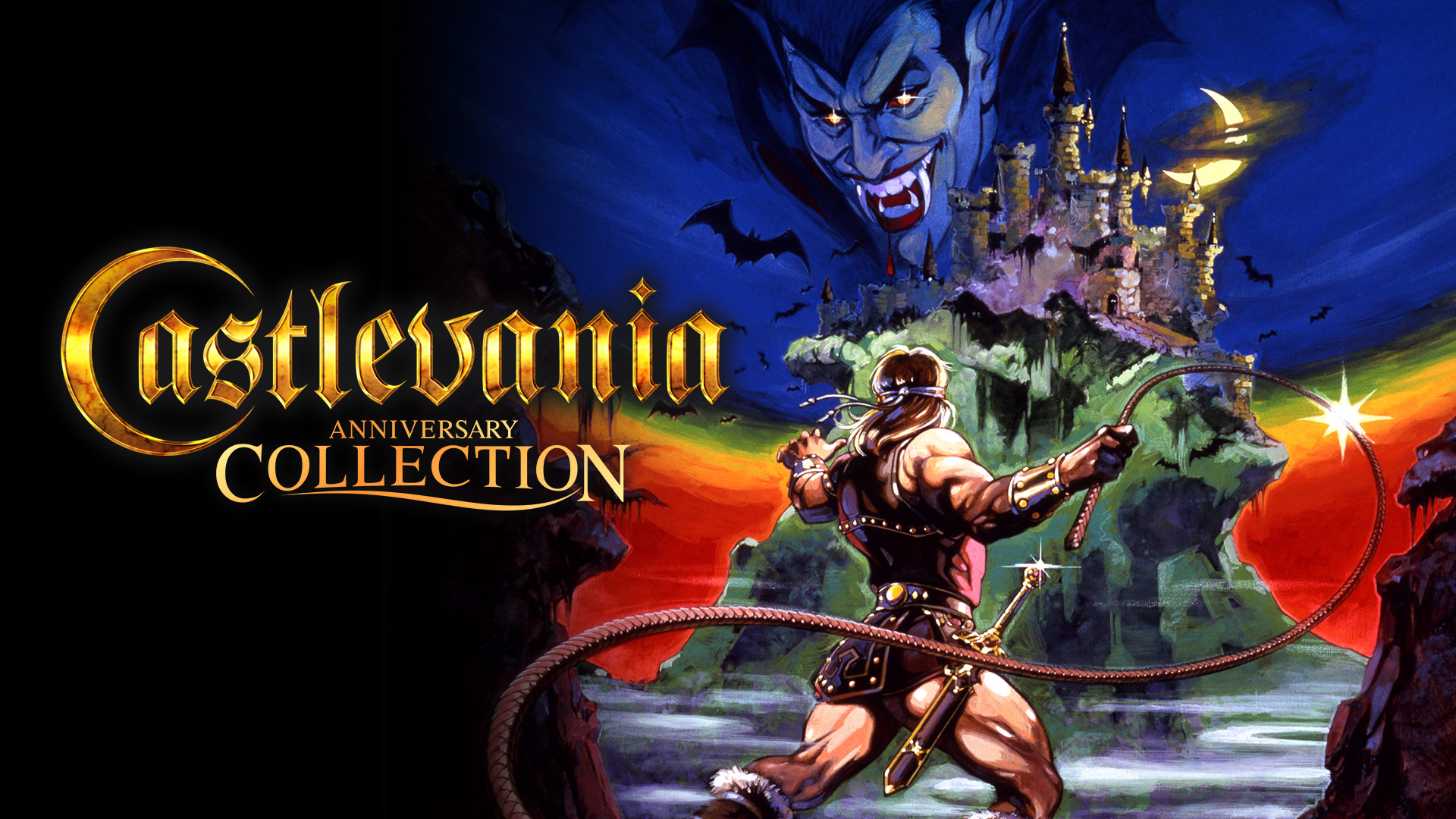 The Castlevania Anniversary Collection contains nine games from the series