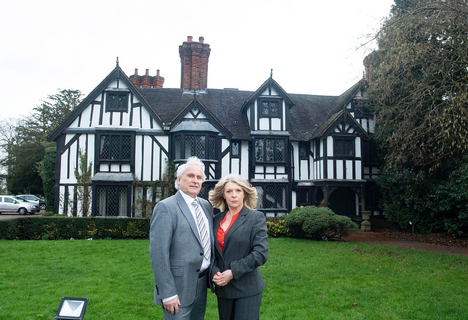 Rick Cressman, owner of the Nailcote Hall Hotel and Golf course near Coventry, West Midlands. For a potential P10 and Budget feature on the effect of Covid on hotels and wedding venues. His wife Sue is in some of the pictures. Picture by Damien McFadden: 07968 308252