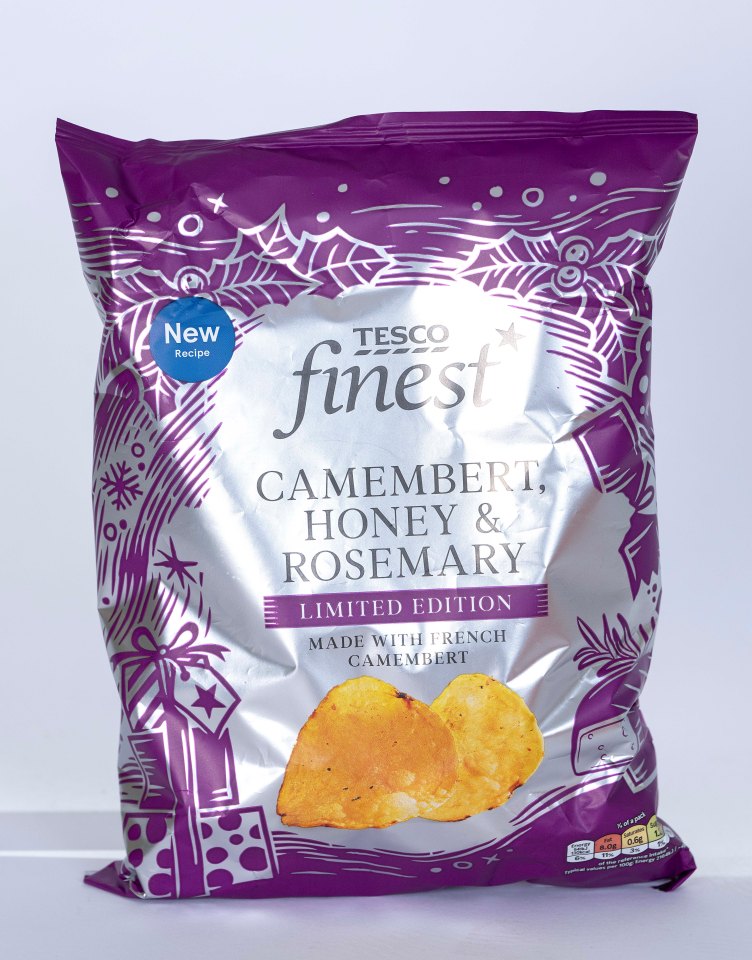 These chips are a little greasy - and deliver little of their promised festive tastes as everything is overpowered by salt